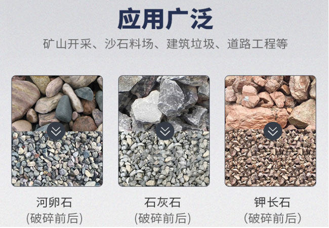 反擊破200多種物料可用，祝您破碎無憂